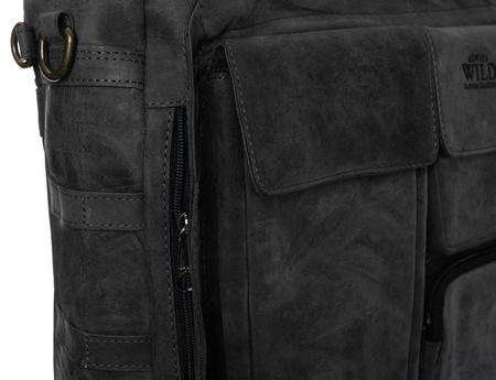 Torba na laptopa skórzana ALWAYS WILD LAP-31701-TGH-NL