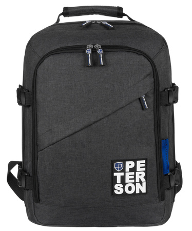Plecak PTN PLG-02-T Black+Blue
