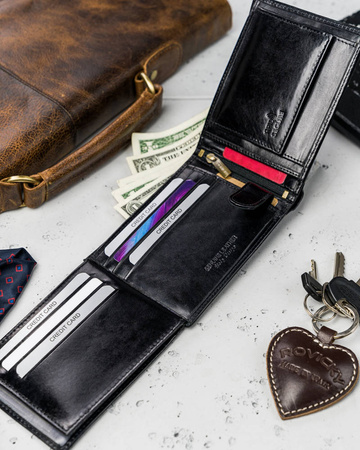ROVICKY N61-RVT RFID leather wallet
