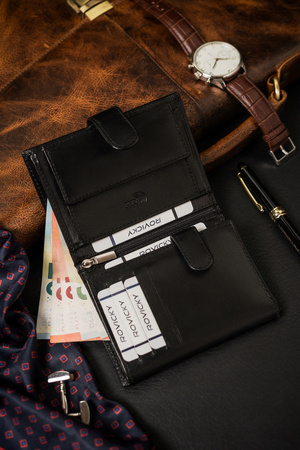 Leather wallet RV-7680278-IL-L-BCA Black