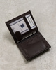 Men's leather wallet N0036-P-SCR D.Brown