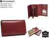 Portfel damski skórzany PTN RD-22-NGV Burgundy