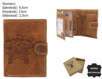 RFID leather wallet Always Wild N4L-CHM-SHE