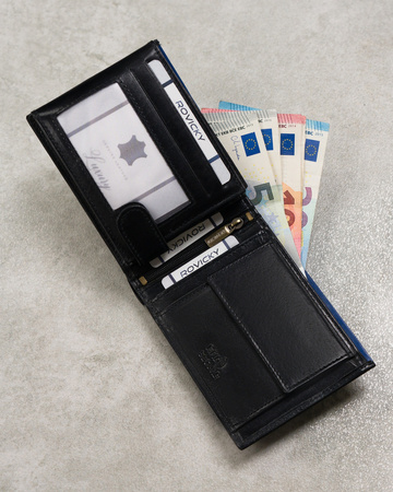 ROVICKY N992-RVT RFID leather wallet