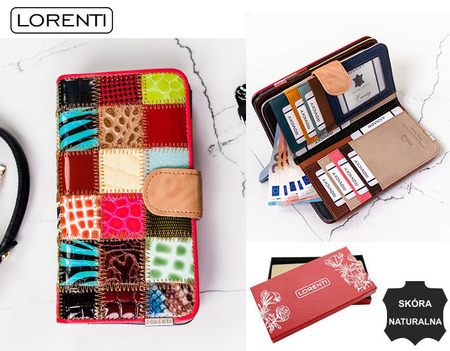 Portfel skórzany RFID LORENTI 86302