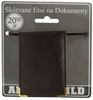 Skórzane etui na dokumetny 301-BL Brown