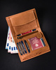 Leather Wallet PTN 333 2-1-5 Cognac