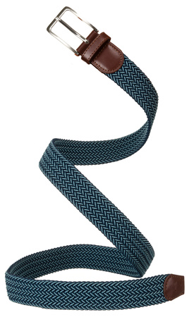 Pasek Parciany R-PAR-PU-115 Green-Brown