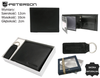 Gift set: natural leather wallet and leather keychain PETERSON PTN SET-M-N992-KCS