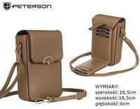 PETERSON PTN M-16 eco leather bag