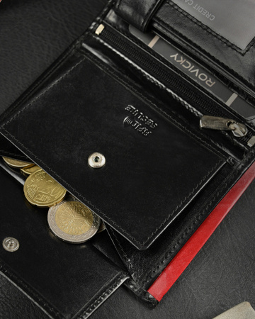 RONALDO N4-VT RFID leather wallet