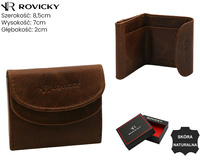 Porfel męski skórzany R-M02-LWC Cognac