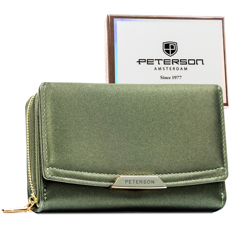 Portfel damski skórzany PTN 76112-BFBC Red