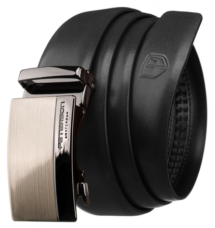 Pasek automat skórzany PTN A007