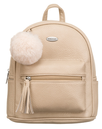 Plecak damski eko R-PZP-02 Beige