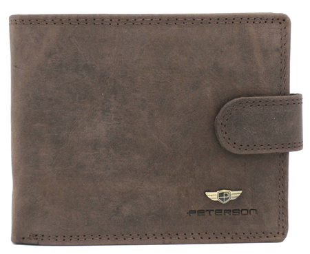PTN Leather Wallet N992L-CHM-M Brown
