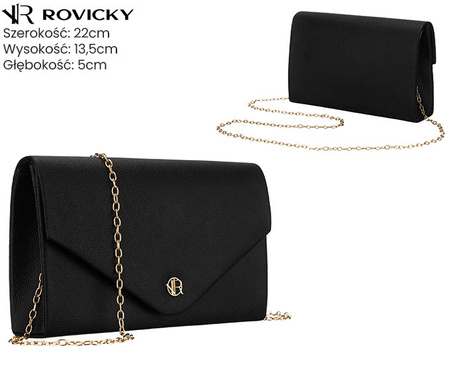 Torebka kopertówka R-XS030-1 Black