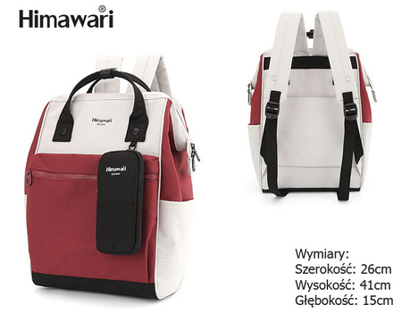 Himawari Travel Backpack with Laptop Compartment and Phone Case 1027-03