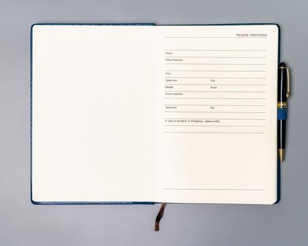 Notes Peterson PTN NOT-6-LN-51 Navy