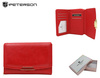 Portfel z eko skóry RFID PETERSON PTN 001-BH