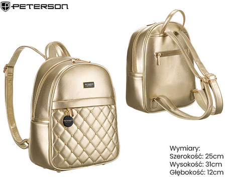 Plecak damski PU PTN SPY-1-PIL Gold