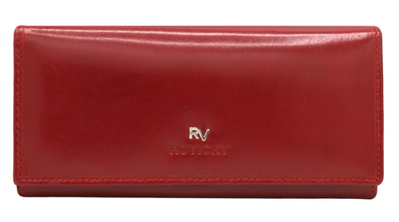 Portfel damski skórzany RV-1680133-BCA Red