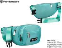 Saszetka nerka PTN POM-S01 Turquoise