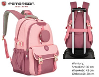 Plecak PTN 8610-1327 PINK