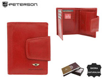 Portfel skórzany RFID PETERSON PTN 205-VTBD