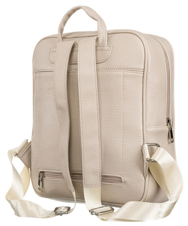 Plecak damski PU R-PL-29601 L.Beige