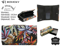 Women's leather wallet R-N55020-ART