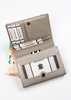 Leather & leatherette wallet RFID 4U CAVALDI PN30-BCF