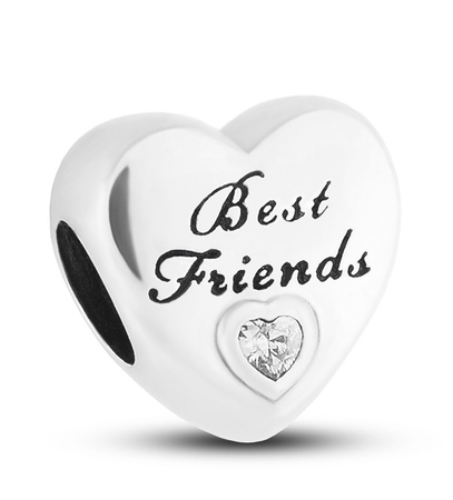 Srebrny charms Best Friends PETERSON CHP-001