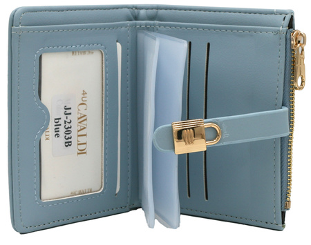 Blister Portfel damski PU 2303B Blue