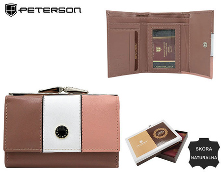 PETERSON PTN RD-18-GCL-S RFID leather wallet