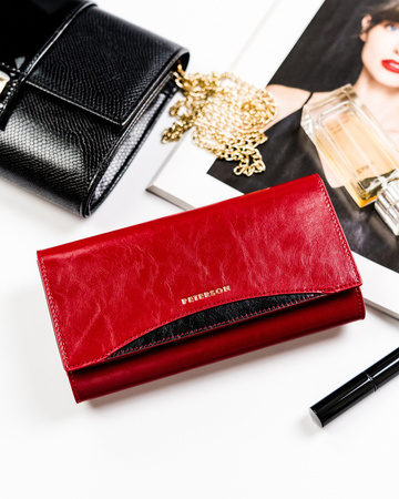 PETERSON PTN PL-490 RFID leather wallet