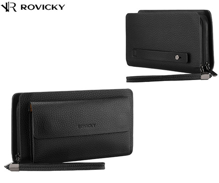 Saszetka PU do ręki R-SDR-04 Black