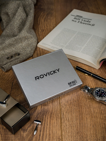 ROVICKY N992L-RVT RFID leather wallet