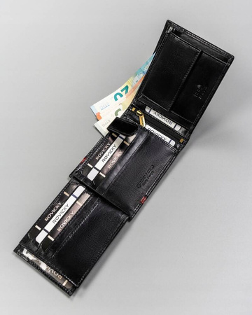 Portfel skórzany RFID ROVICKY 22320-RVTP