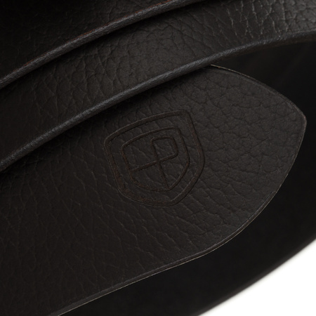 Pasek męski skórzany PTN LTP-BUF BLACK