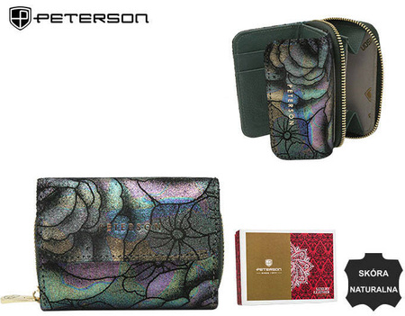 Portfel skórzany RFID PETERSON PTN 423229-MD