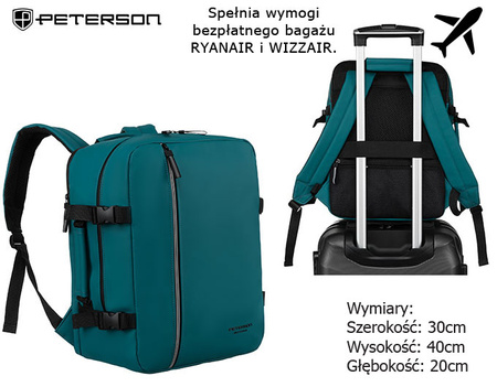 Plecak PTN SKYLINE Turquoise