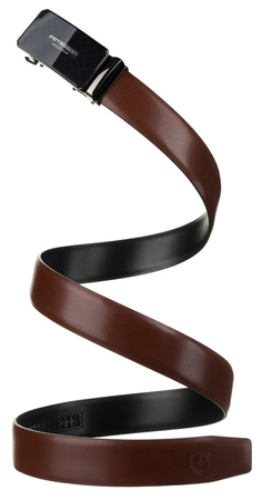 Pasek automat skórzany PTN A007