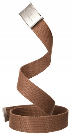 Pasek parciany PETERSON PTN SILVER-BROWN