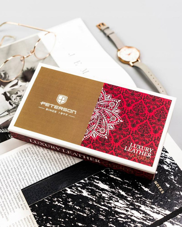 PETERSON PTN 2550-BO RFID leather wallet