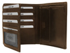 Portfel skórzany RFID PC-108-BAR Brown