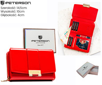 Portfel damski eko PTN 0015-LAK Red