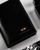Men's leather wallet PTN N575-VT BLACK