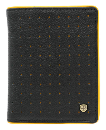 Peterson wallet sk. PTN 303.03 BLACK+YELLOW