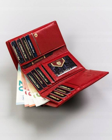 Gift Set: Women's Wallet and Peterson Lizard Perfume PTN ZD30